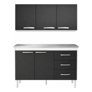 Alacena + Bajo mesada 1,40m| Combo Cocina