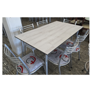 juego comedor Milenio x 6 sillas