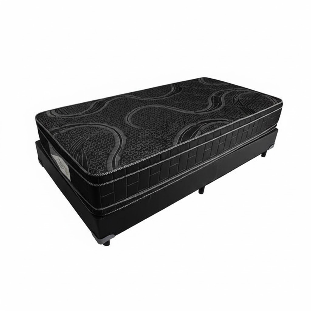 sommier espuma alta densidad 1 plaza 80x190 confort.