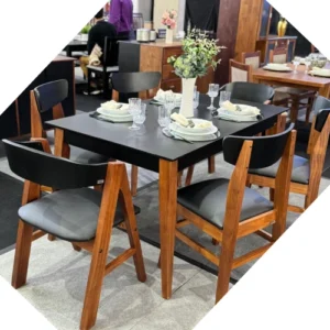 Juego comedor Nórdico x 6 con sillones