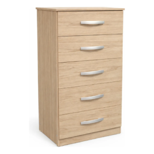 Cajonera chifonier 5 cajones varios colores para dormitorio