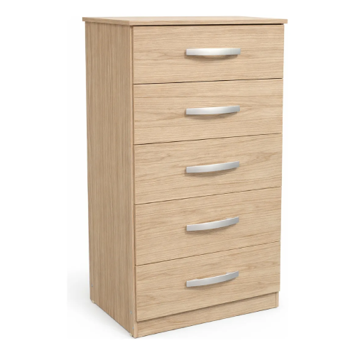 Cajonera chifonier 5 cajones varios colores para dormitorio